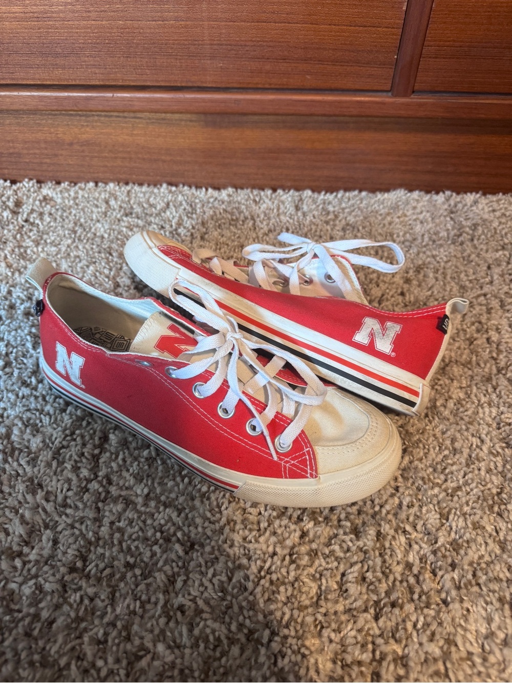 Nebraska Fan Sneakers!